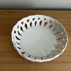 Pottery Barn ceramic basket